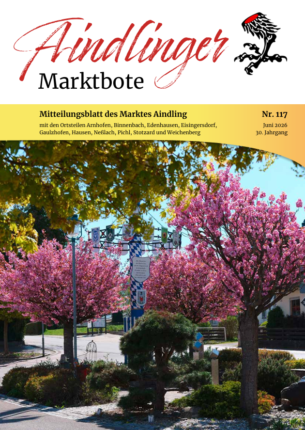 Aindlinger Marktbote Juni 2026 Bild